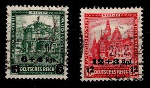 Deutsches Reich 463-464 gestempelt #OK753