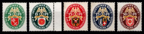 Deutsches Reich 430-434 postfrisch #OK768