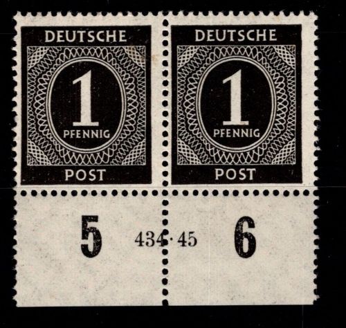 Alliierte Besetzung 911 HAN postfrisch H 434.45 #OO504