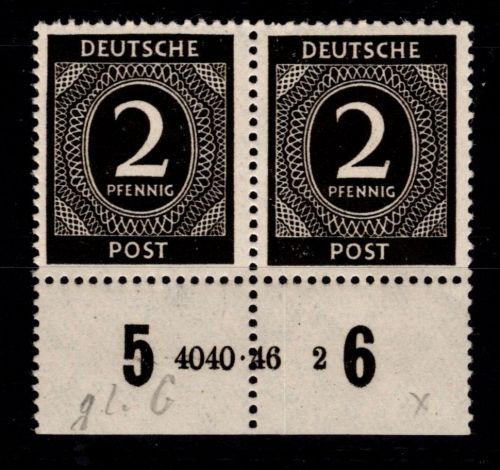 Alliierte Besetzung 912 HAN postfrisch H 4040.46 2 #OO513