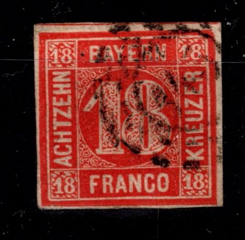 Bayern 19 gestempelt