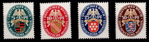 Deutsches Reich 398-401 postfrisch