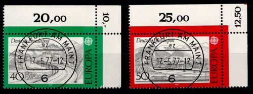 BRD Bund 934-935 KBWZ gestempelt #OO641