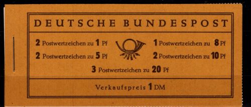 BRD Bund MH 4 X II postfrisch geprüft Schmidl BPP #OO654