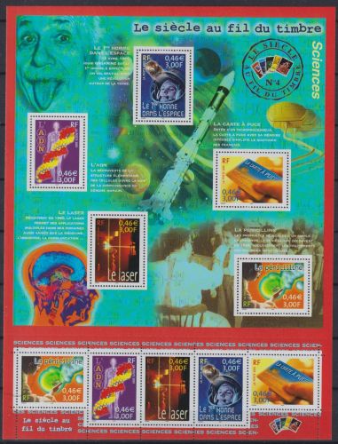 Frankreich 3561-3565 postfrisch als Kleinbogen #OO808