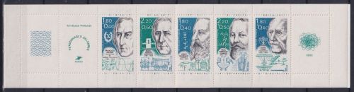 Frankreich 2532-2536 postfrisch als Markenheftchen #OK294