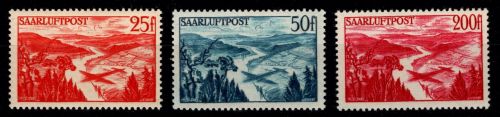 Saarland 252-254 postfrisch #OO393