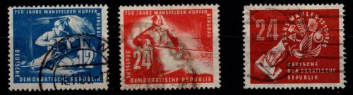 DDR 273-275 gestempelt #OP037