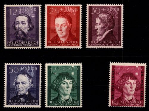 Generalgouvernement 96-100, 104 postfrisch #OP074