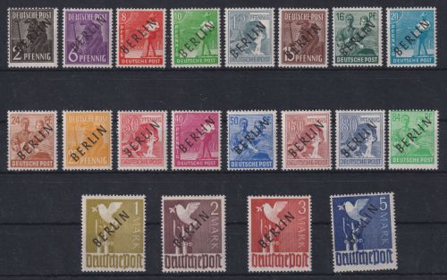 Berlin 1-20 postfrisch geprüft Schlegel BPP #ON292