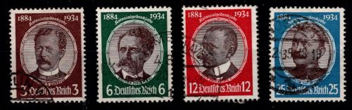 Deutsches Reich 540-543 gestempelt #OQ013