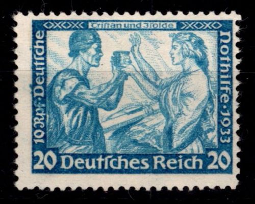 Deutsches Reich 505 B postfrisch geprüft Peschl BPP #OQ331