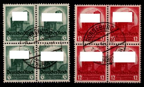 Deutsches Reich 546-547 gestempelt