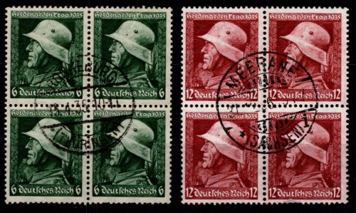 Deutsches Reich 569-570 y gestempelt
