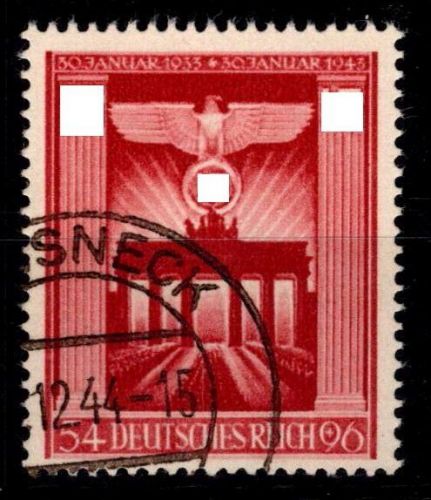 Deutsches Reich 829 gestempelt mit Vollstempel #OQ824