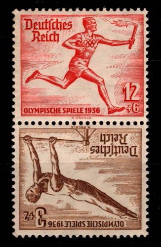 Deutsches Reich SK 28 postfrisch gefaltet #OQ938