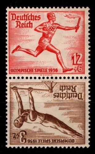 Deutsches Reich SK 28 postfrisch gefaltet #OQ940