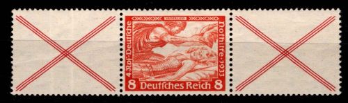 Deutsches Reich W 52 mit Falz #OQ967