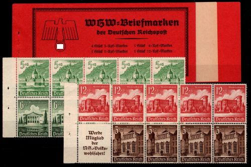 Deutsches Reich HBl.115-116 postfrisch mit Karton ohne Klammer #OR206