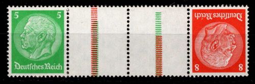 Deutsches Reich KZ 21.2 mit Falz #OR220