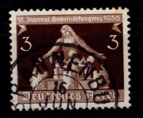 Deutsches Reich 617 PF II gestempelt #OQ504