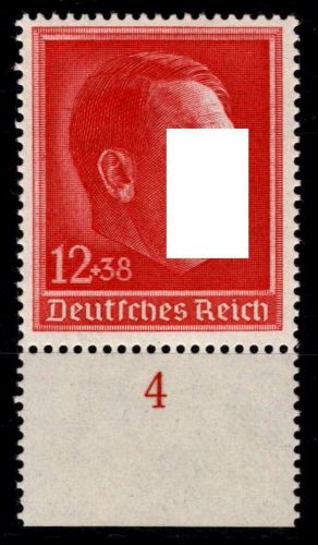Deutsches Reich 664 Ur postfrisch vom Unterrand #OQ561