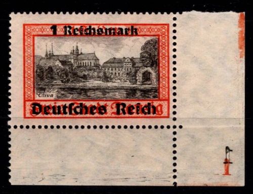 Deutsches Reich 728 postfrisch mit Druckerzeichen 1 #OQ638
