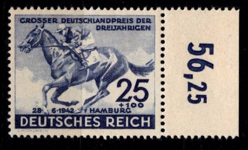 Deutsches Reich 814 postfrisch vom Oberrand #OQ738
