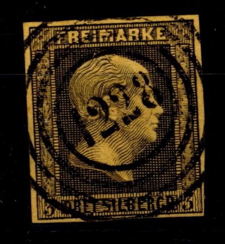 Preußen 4 gestempelt N4 1228 "Remscheid", Pracht #OP431