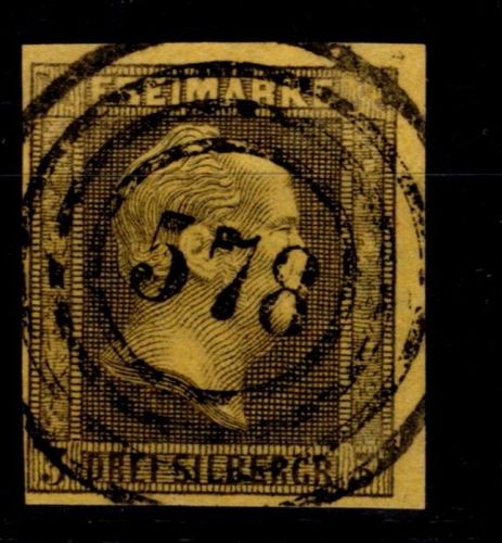 Preußen 4 gestempelt N4 578 "Hamburg" #OP434