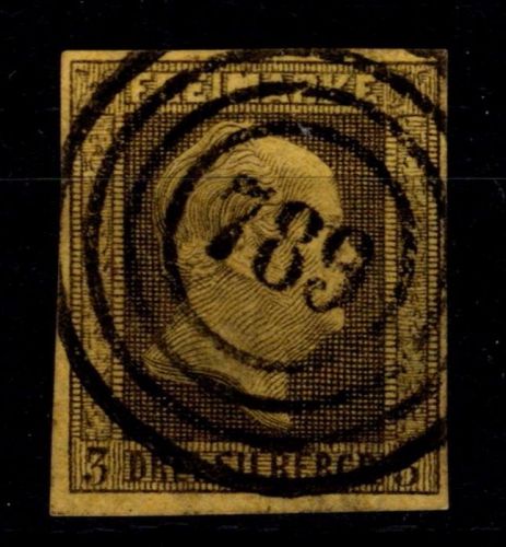 Preußen 4 gestempelt N4 789 "Landshut" #OP436