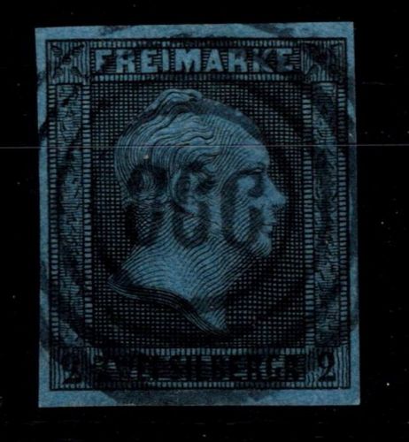 Preußen 3 gestempelt N4 866 "Lippstadt", Pracht #OP476