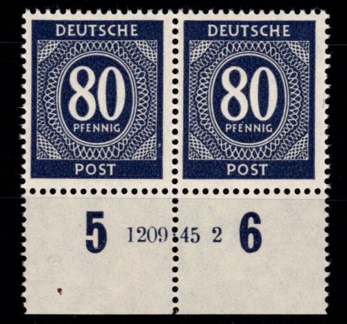 Gemeinschaftsausgaben 935 HAN postfrisch H 1209.45 2, gefaltet #OK347