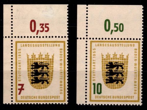 BRD Bund 212-213 postfrisch