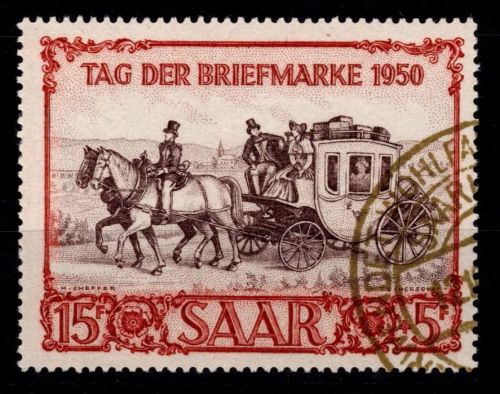 Saarland 291 gestempelt #OJ992