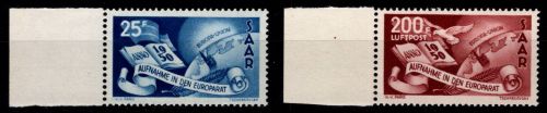 Saarland 297-298 postfrisch