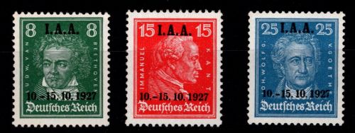 Deutsches Reich 407-409 postfrisch #OJ881