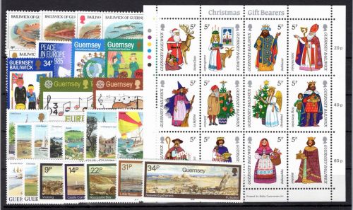 Großbritannien Guernsey Jahrgang 1985 postfrisch #OP397