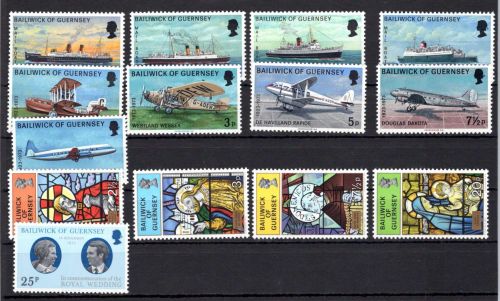 Großbritannien Guernsey Jahrgang 1973 postfrisch #OP815