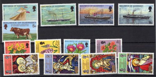 Großbritannien Guernsey Jahrgang 1972 postfrisch #OP816