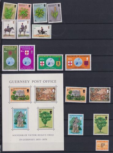 Großbritannien Guernsey Jahrgang 1975 postfrisch #OP810