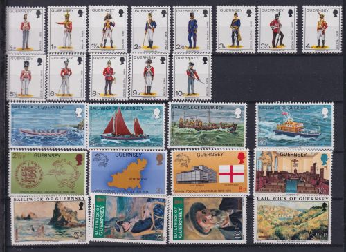 Großbritannien Guernsey Jahrgang 1974 postfrisch #OP811