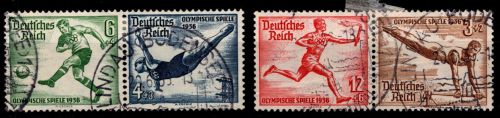 Deutsches Reich W 105, W 109 gestempelt #OP565