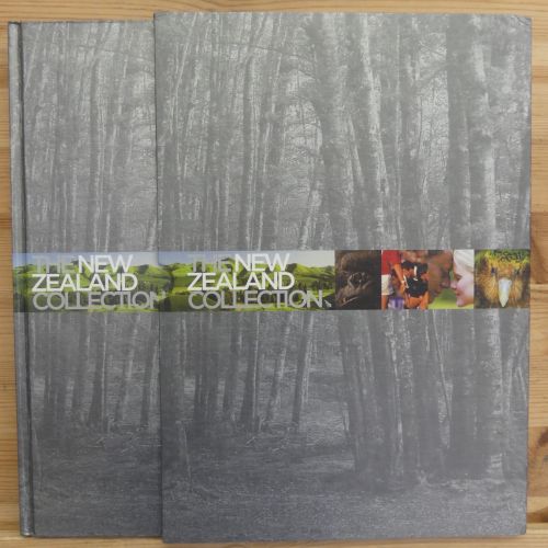 Neuseeland Jahreskollektion 2005 postfrisch im Hardcover/ Kassette #OM552