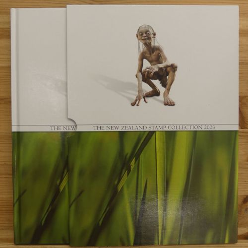 Neuseeland Jahreskollektion 2003 postfrisch im Hardcover/ Kassette #OM554