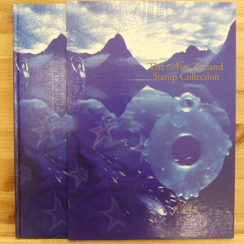 Neuseeland Jahreskollektion 1998 postfrisch im Hardcover/ Kassette #OM559