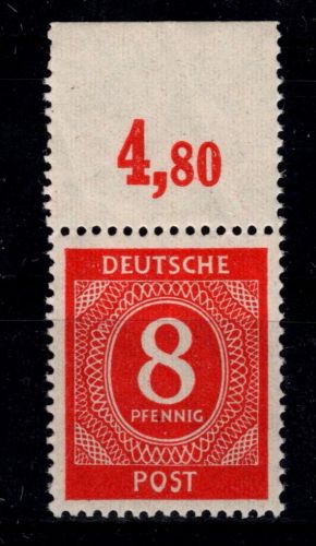 Alliierte Besetzung 917 aa P OR dgz postfrisch Befund Arge #OR316