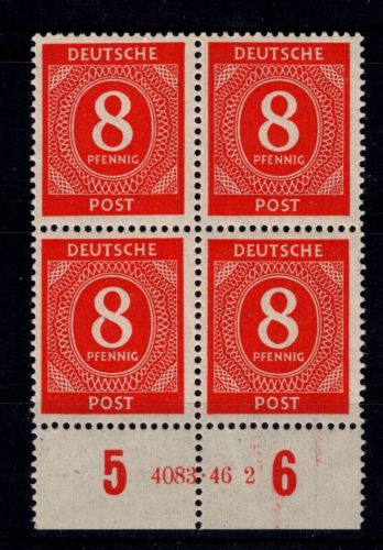 Alliierte Besetzung 917 b HAN postfrisch H 4083.46 2, Nefund Arge #OR318