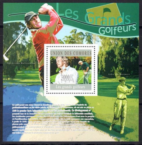 Komoren Block 587 postfrisch Golf #OE272