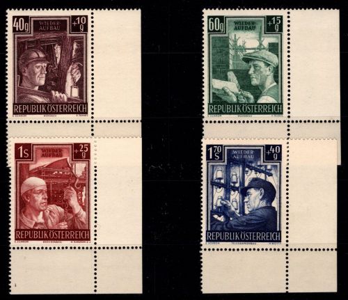 Österreich 960-963 postfrisch Eckrand ur #OM566